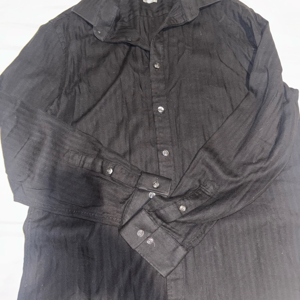 Michael Kors Black Slim Fit Shirt
